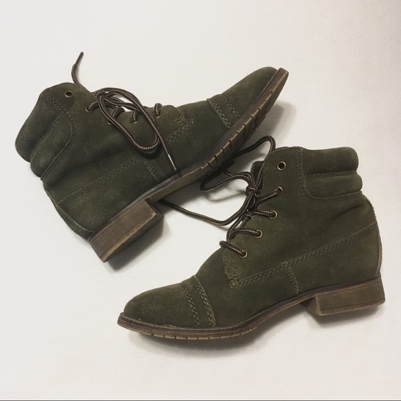 steve madden green boots